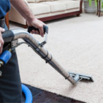 A powerful carpet cleaning machine